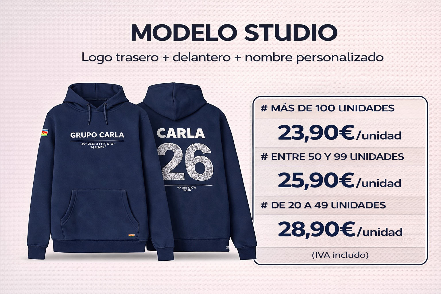 Personalización Studio